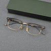 Retro Titanium Square Glasses Frame 0349