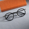 Titanium Vintage Round Eyeglasses Frames SC2222