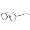 Titanium Geometric glasses FrameKMN-9916