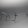 Retro Titanium Square Glasses Frame KJ-40A