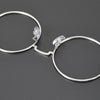 Titanium Vintage Round Eyeglasses Frames SC1104