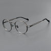 Titanium Vintage Oval Eyeglasses Frames ZY0048