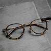 Titanium Vintage Oval Eyeglasses Frames M43