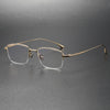 Retro Titanium Square Glasses Frame MIES