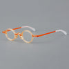 LeifRetro Small Round Acetate Glasses Frame