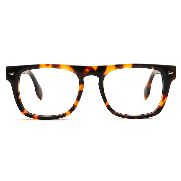 Fred Classic Rectangle Acetate Eyeglasses Frame