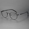 Tori Titanium Round Glasses Frame