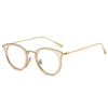 Titanium Vintage Round Eyeglasses Frames KMN1110 KMN1111