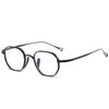 Titanium Geometric Glasses Frame KMN9917