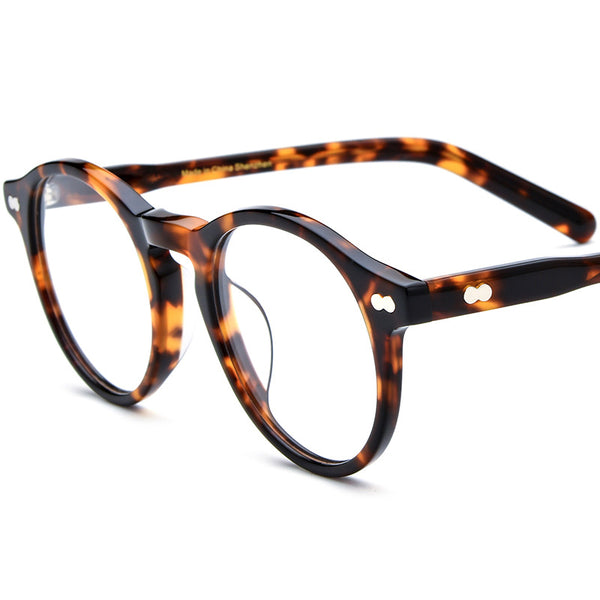 Acetate Round Glasses Frames 19401