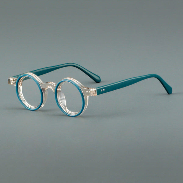 Krall Vintage Round Acetate Eyeglasses Frame