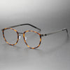 Titanium Vintage Oval Eyeglasses Frames 9737