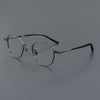 Titanium Vintage Round Eyeglasses Frames M603