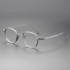 Titanium Vintage Round Eyeglasses Frames SM8016