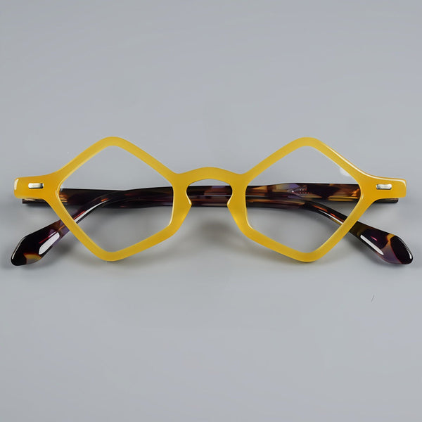 Conlin Vintage Polygon Acetate Glasses Frame