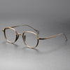 Titanium Vintage Oval Eyeglasses Frames ST8016