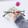 Lower Semi-Rimless Square Glasses