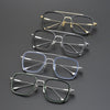 Titanium Aviator Square Glasses Frames SC001