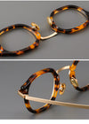 Titanium Vintage Round Eyeglasses Frames STMOP7