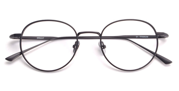 Titanium Round Glasses Frame 8193