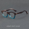 Plate glasses retro frames thick materials 1127