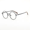 Titanium Vintage Round Eyeglasses Frames SC1104