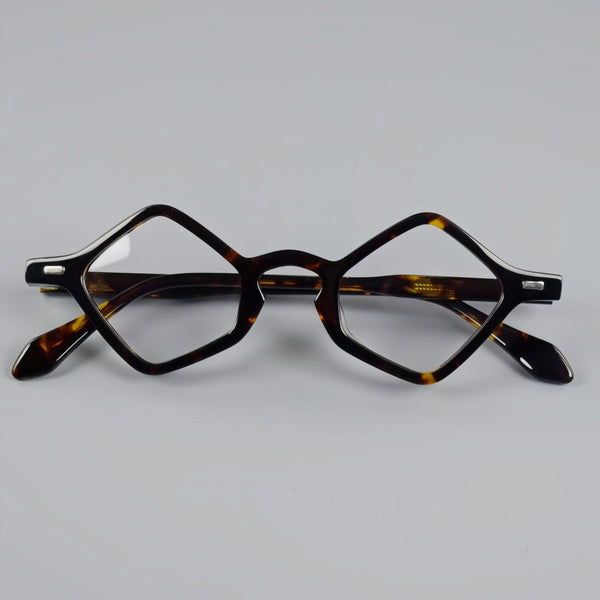 Conlin Vintage Polygon Acetate Glasses Frame