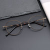 Titanium Vintage Round Eyeglasses Frames M603