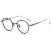 Titanium Geometric Glasses Frame KV-61