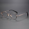 Titanium Vintage Round Eyeglasses Frames ST 5015