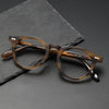 Briceno Acetate Retro Oval Glasses Frame