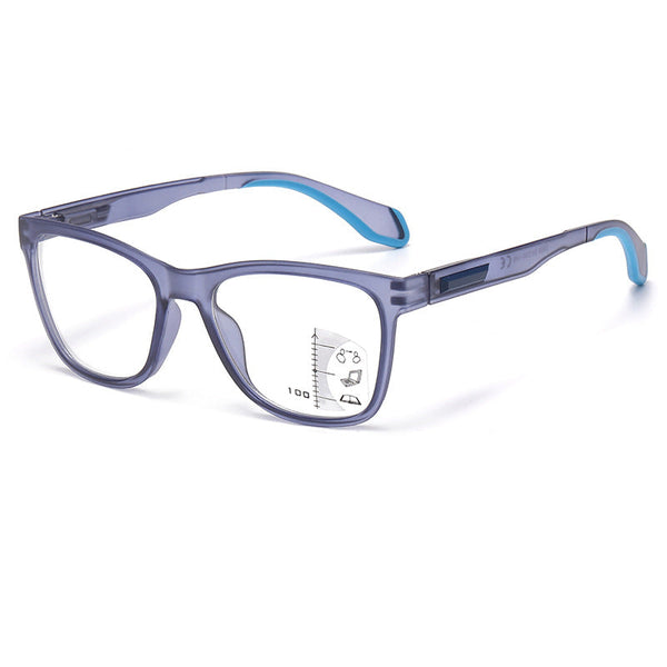 Ultra-Light Multifocal Photochromic Progressive Anti-Blue Light Reading Glasses-CML2599