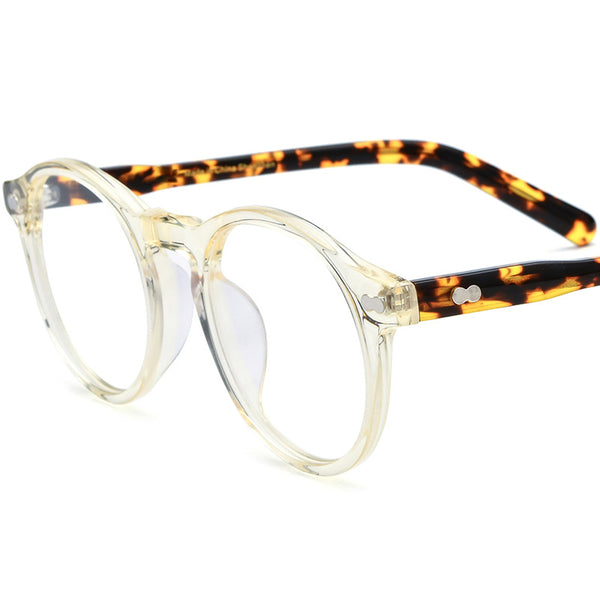 Acetate Round Glasses Frames 19401