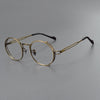 Titanium Vintage Oval Eyeglasses Frames ZY0048