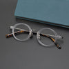 Titanium Vintage Round Eyeglasses Frames 2616