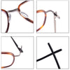 Retro Titanium Square Glasses Frame L1063