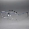 Retro Titanium Square Glasses Frame 5508