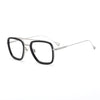 Titanium Aviator Square Glasses Frames SC001