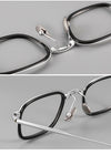 Retro Titanium Square Glasses Frame ST 19052