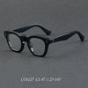 Plate glasses retro frames thick materials 1127