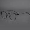 Retro Titanium Square Glasses Frame ST88009