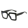 Fashion Square Large Frame Glasses