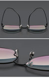 Retro Titanium Square Glasses Frame STCD013