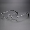 Titanium Vintage Round Eyeglasses Frames ST 5015