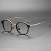 Titanium Geometric Glasses Frame TANGO