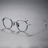 Titanium Geometric Glasses Frame 80803