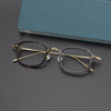 Retro Titanium Square Glasses Frame 3012