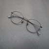 Titanium Round Glasses Frame 8193