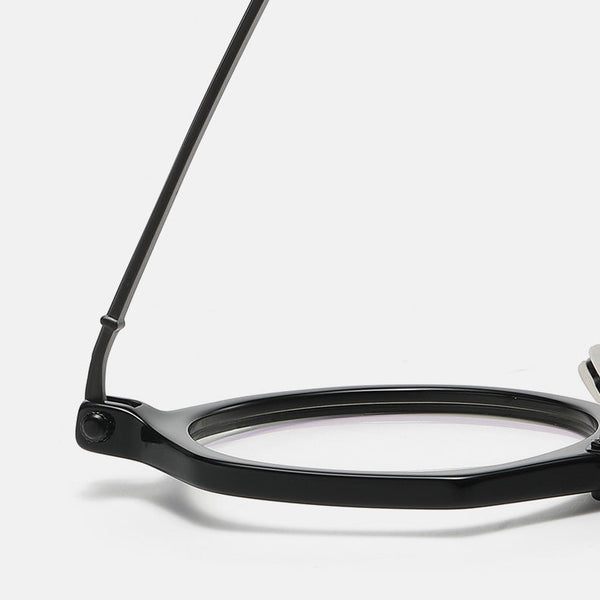 Titanium Geometric Glasses Frame SC8190