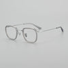 Retro Titanium Square Glasses Frame 1111